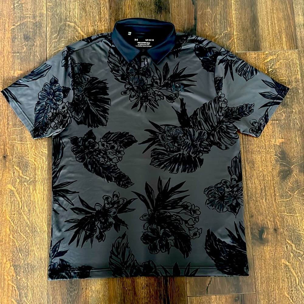 Mens Under Armor polo/golf shirt